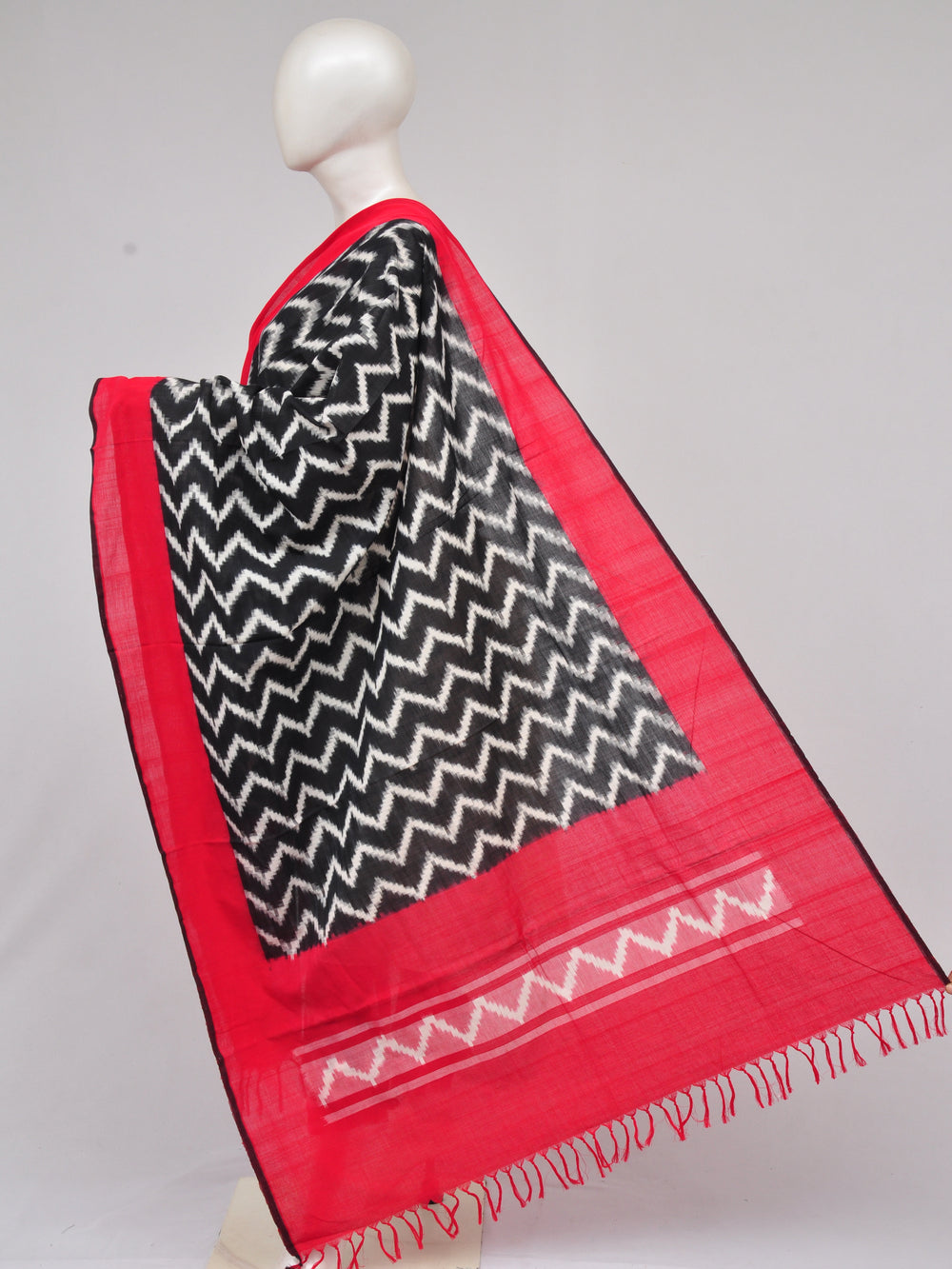 Pochampally Double Ikkat Designer Dress Material [D61205004]