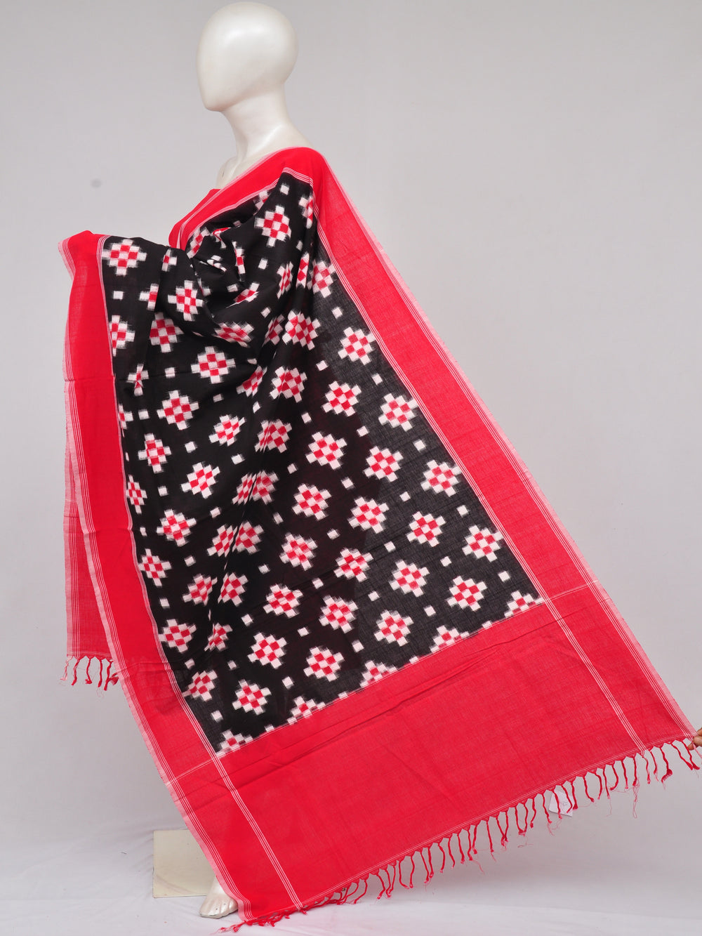 Pochampally Double Ikkat Designer Dress Material [D61205007] - DressesForWomen.IN
