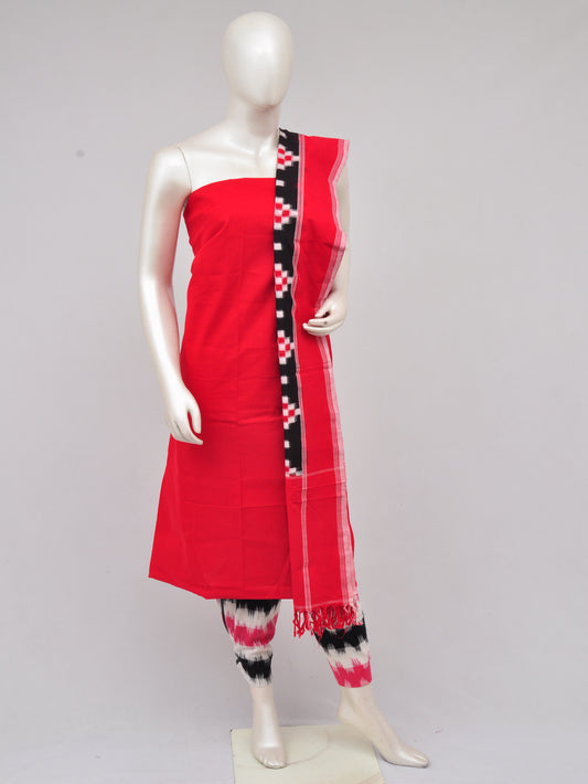 Pochampally Double Ikkat Designer Dress Material [D61205007]