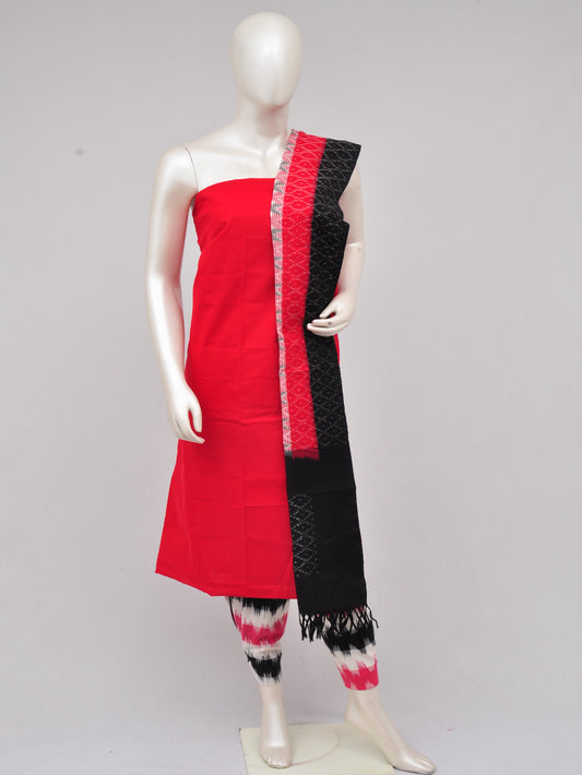 Pochampally Double Ikkat Designer Dress Material [D61205008]