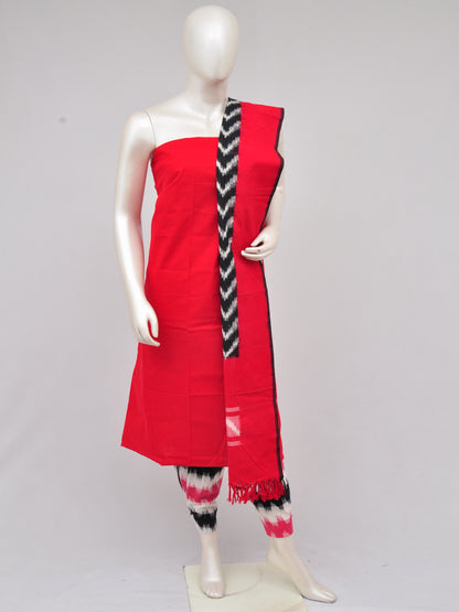Pochampally Double Ikkat Designer Dress Material [D61205009]