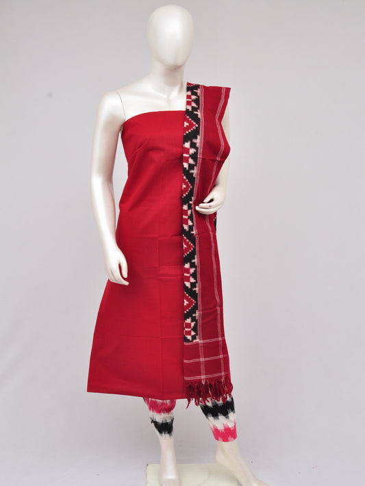 Pochampally Double Ikkat Designer Dress Material [D61205010]