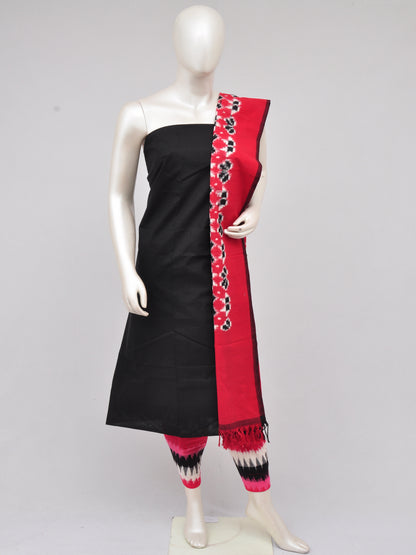 Pochampally Double Ikkat Designer Dress Material [D61205014]