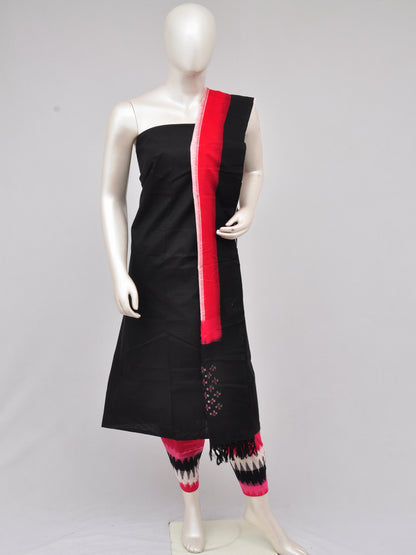 Pochampally Double Ikkat Designer Dress Material [D61205017]