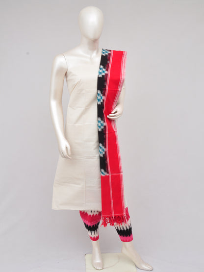 Pochampally Double Ikkat Designer Dress Material [D61205019]