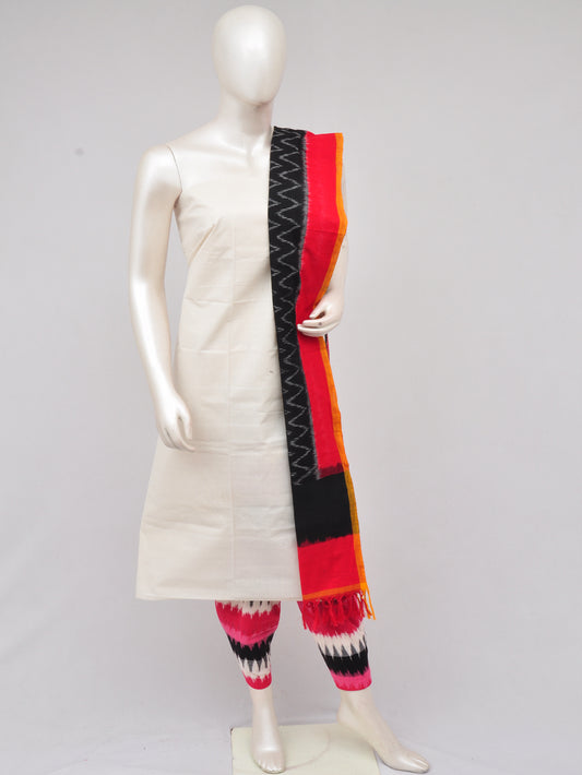 Pochampally Double Ikkat Designer Dress Material [D61205020]