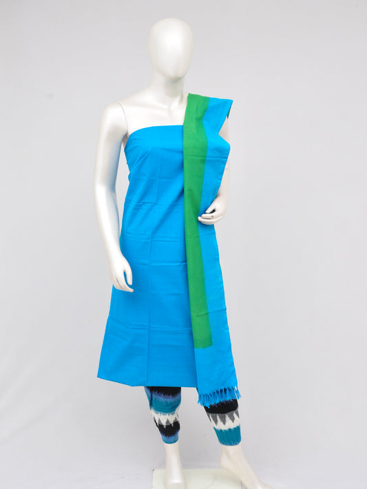 Pochampally Double Ikkat Designer Dress Material [D61205027]