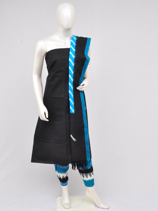 Pochampally Double Ikkat Designer Dress Material [D61205030]