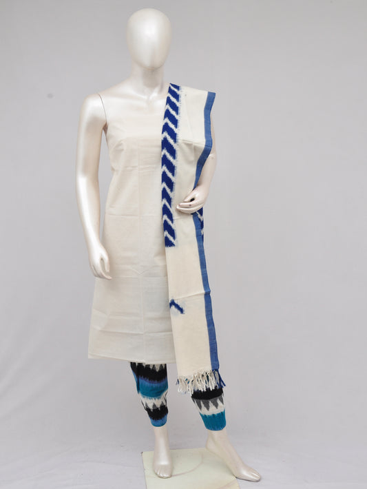 Pochampally Double Ikkat Designer Dress Material [D61205033]