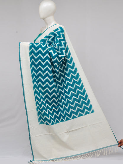 Pochampally Double Ikkat Designer Dress Material [D61205035]