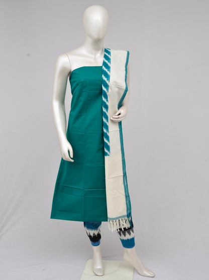 Pochampally Double Ikkat Designer Dress Material [D61205035]