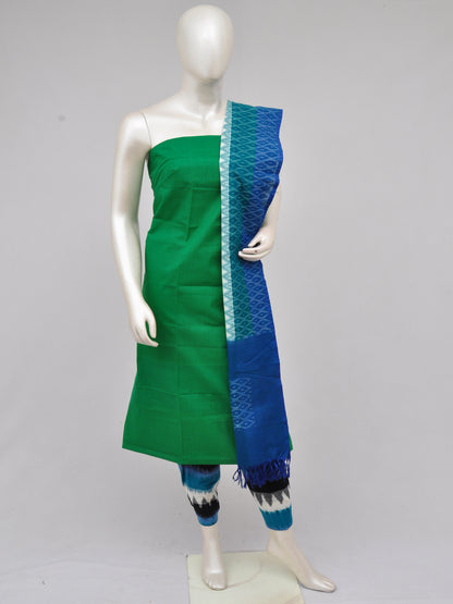 Pochampally Double Ikkat Designer Dress Material [D61205038]