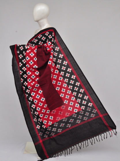 Pochampally Double Ikkat Designer Dress Material [D61205045]