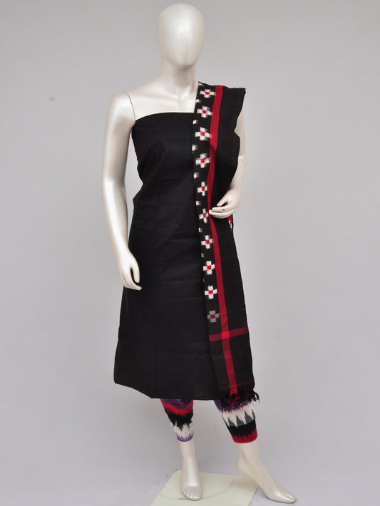 Pochampally Double Ikkat Designer Dress Material [D61205045]