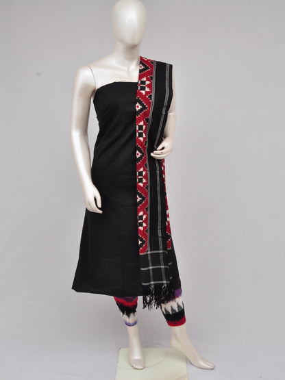 Pochampally Double Ikkat Designer Dress Material [D61205049]