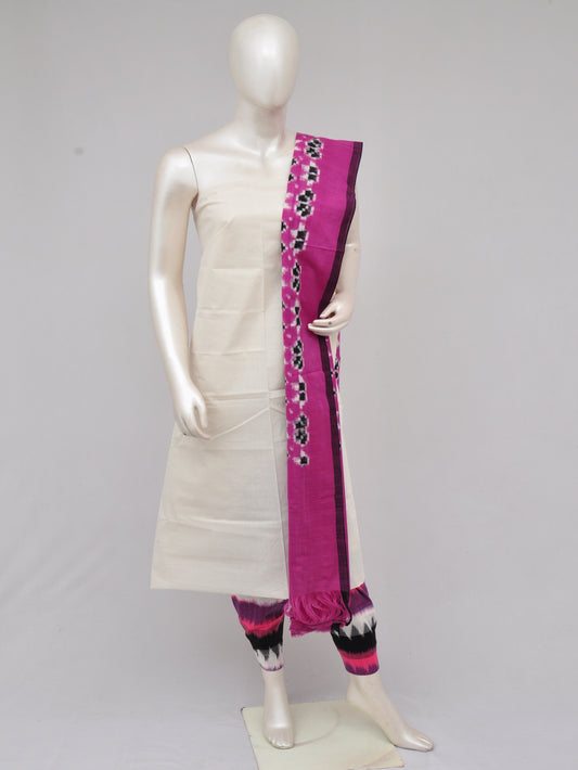 Pochampally Double Ikkat Designer Dress Material [D61209003]