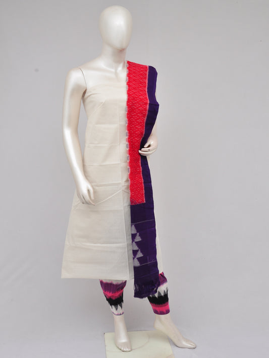 Pochampally Double Ikkat Designer Dress Material [D61209005]