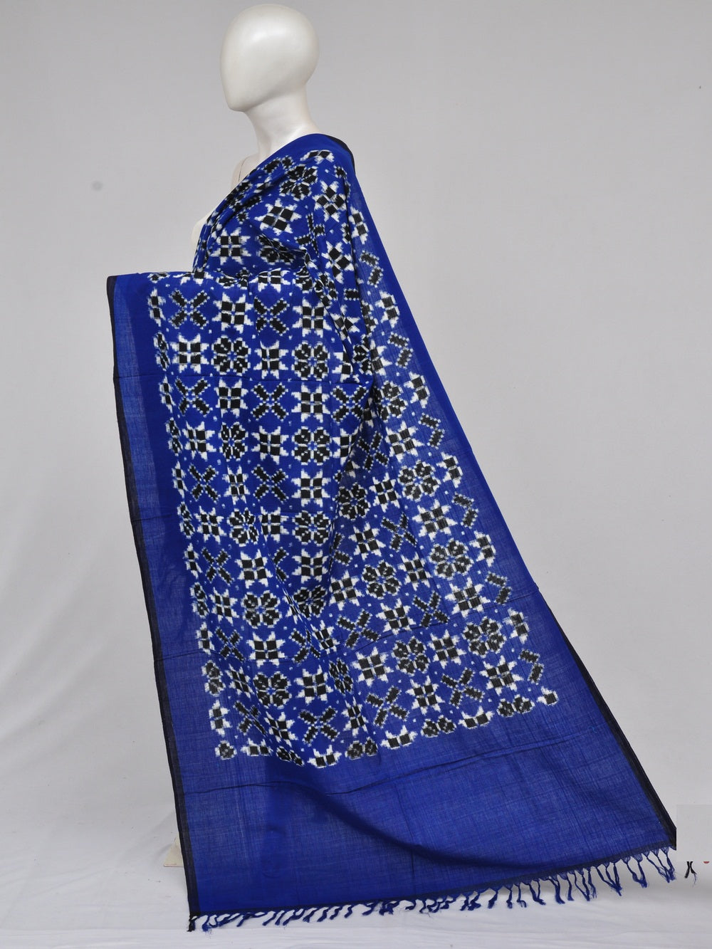 Pochampally Double Ikkat Designer Dress Material [D61209013]