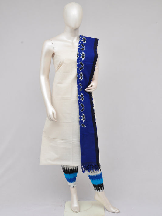 Pochampally Double Ikkat Designer Dress Material [D61209013]