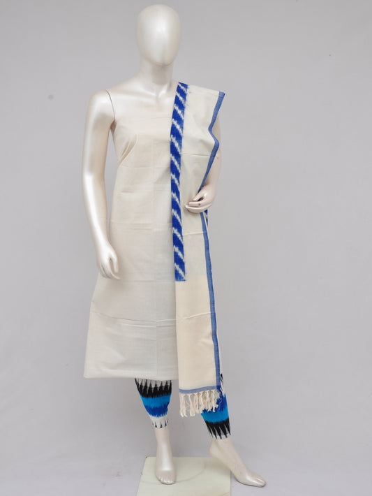 Pochampally Double Ikkat Designer Dress Material [D61209014]