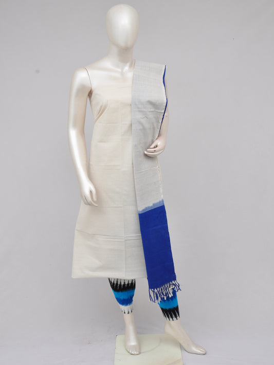 Pochampally Double Ikkat Designer Dress Material [D61209015]