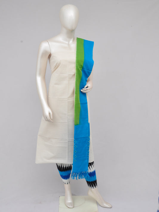 Pochampally Double Ikkat Designer Dress Material [D61209016]