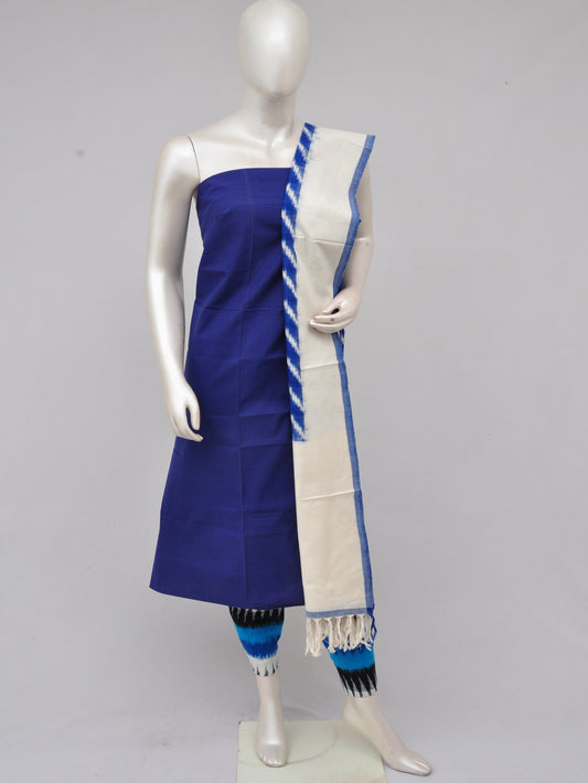 Pochampally Double Ikkat Designer Dress Material [D61209018]