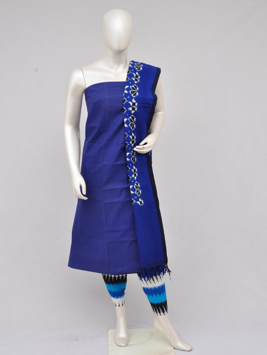 Pochampally Double Ikkat Designer Dress Material [D61209019]