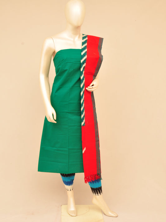 Pochampally Double Ikkat Designer Dress Material [D61209022]