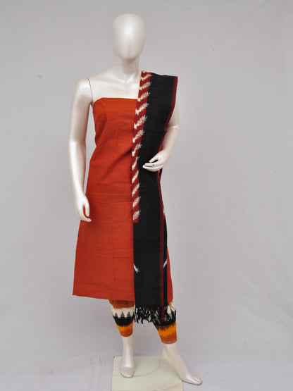 Pochampally Double Ikkat Designer Dress Material [D61209039] - DressesForWomen.IN