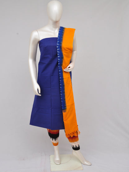 Pochampally Double Ikkat Designer Dress Material [D61209031]