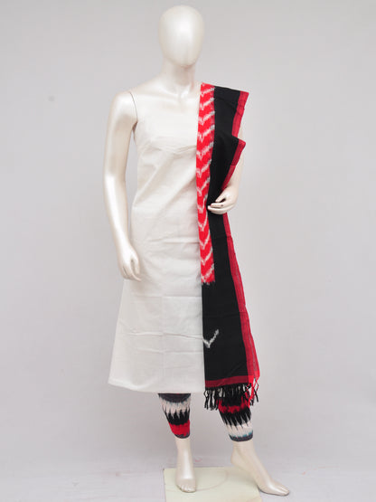 Pochampally Double Ikkat Designer Dress Material [D61209048]