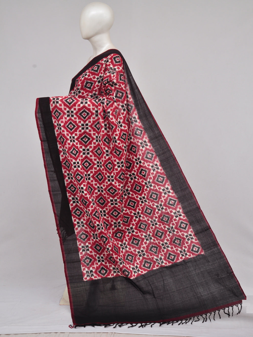 Pochampally Double Ikkat Designer Dress Material [D61209051] - DressesForWomen.IN