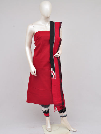 Pochampally Double Ikkat Designer Dress Material [D61209052] - DressesForWomen.IN