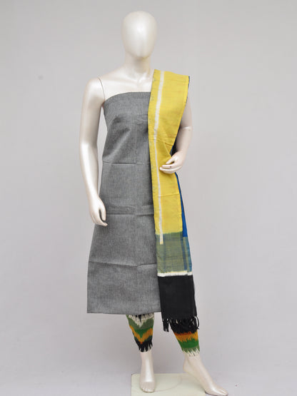 Pochampally Double Ikkat Designer Dress Material [D61209058]