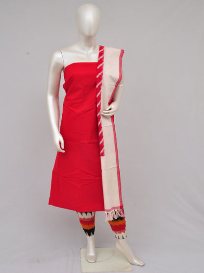 Pochampally Double Ikkat Designer Dress Material [D61209062]
