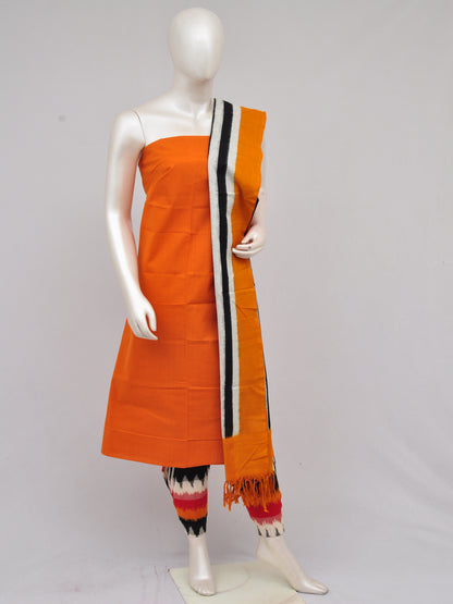 Pochampally Double Ikkat Designer Dress Material [D61209065]