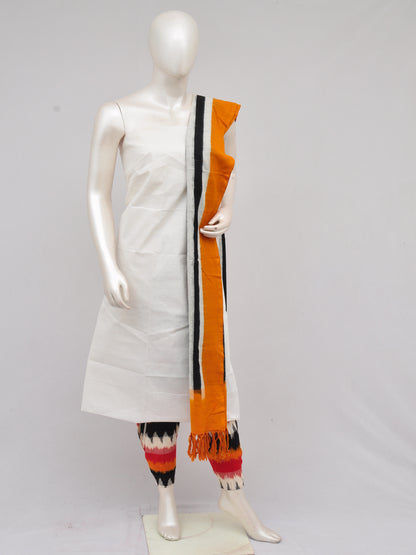 Pochampally Double Ikkat Designer Dress Material [D61209066]