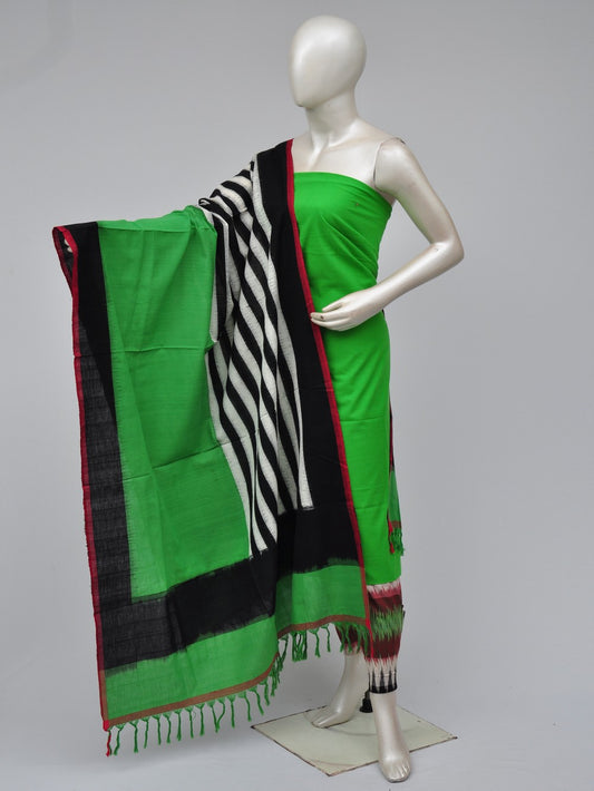 Pochampally Double Ikkat Designer Dress Material [D70722254]