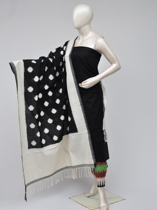 Pochampally Double Ikkat Designer Dress Material [D70722255]