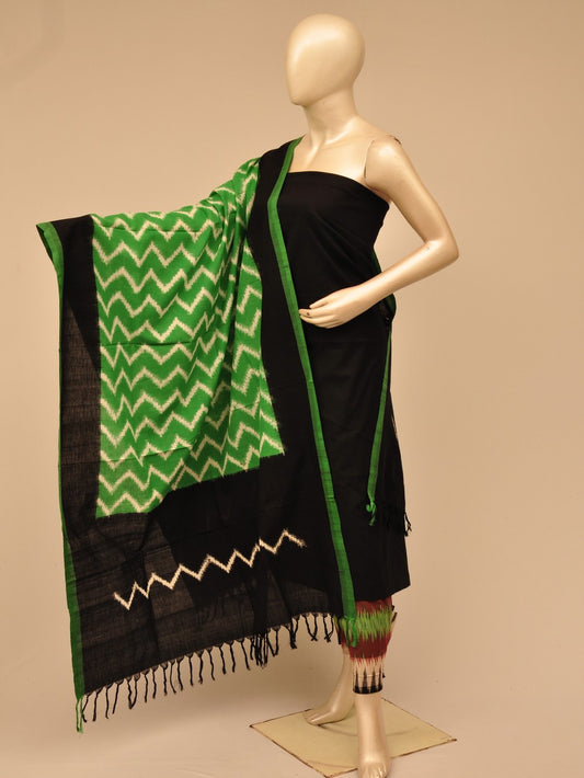 Pochampally Double Ikkat Designer Dress Material [D70722256]