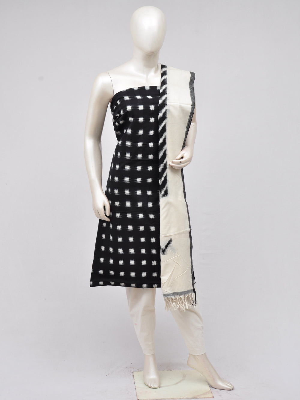 Double Ikkat Dress Material [D70318001]