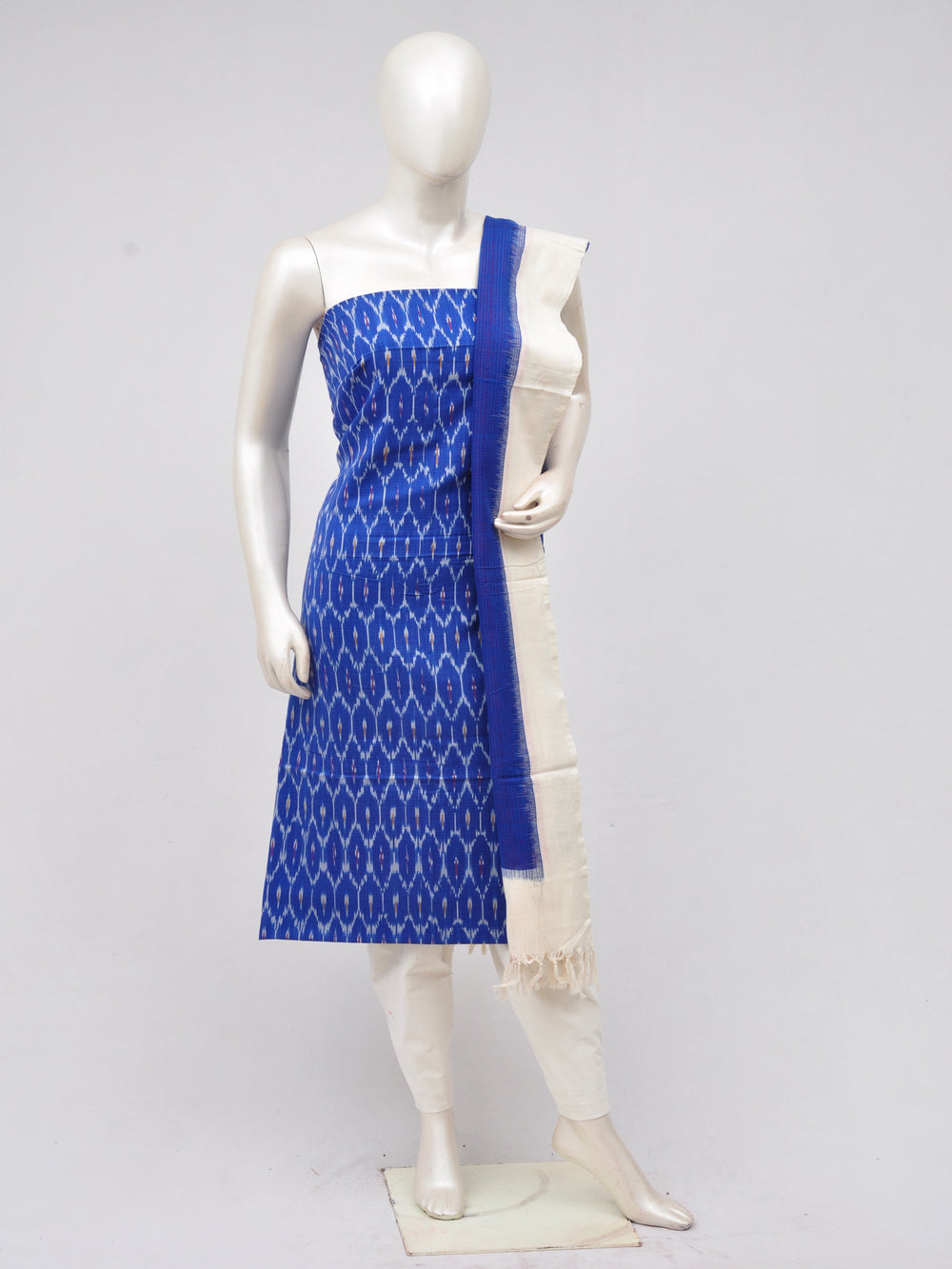 Double Ikkat Dress Material [D70318004]