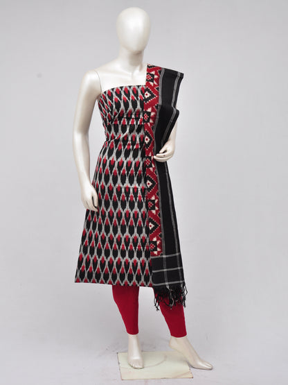 Double Ikkat Dress Material [D70318016] - DressesForWomen.IN