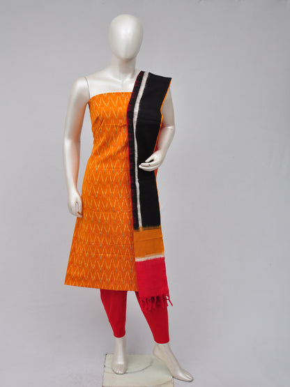 Double Ikkat Dress Material [D70420005] - DressesForWomen.IN