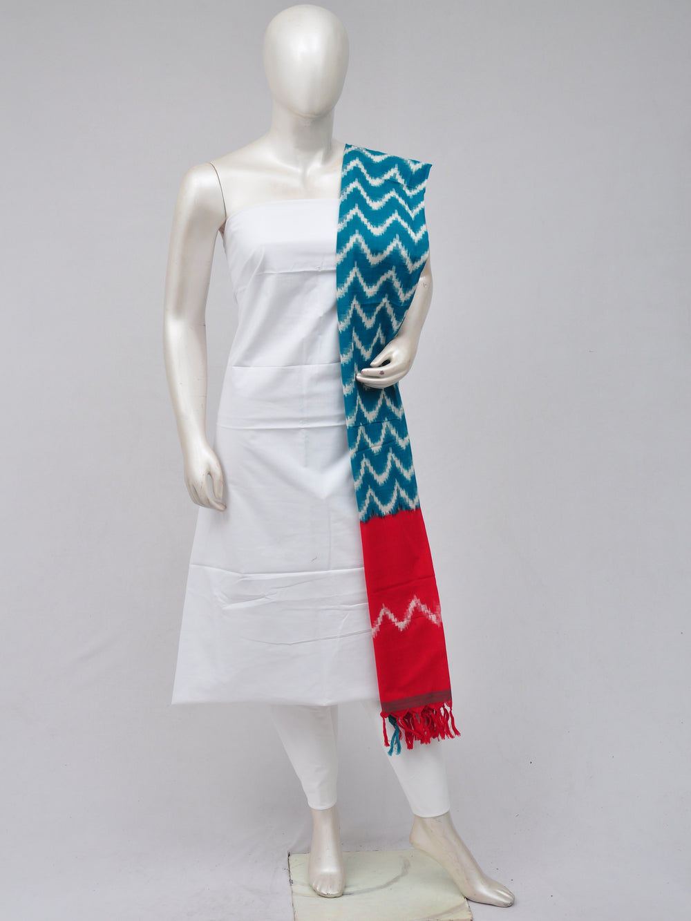 Double Ikkat Dress Material [D70420015]