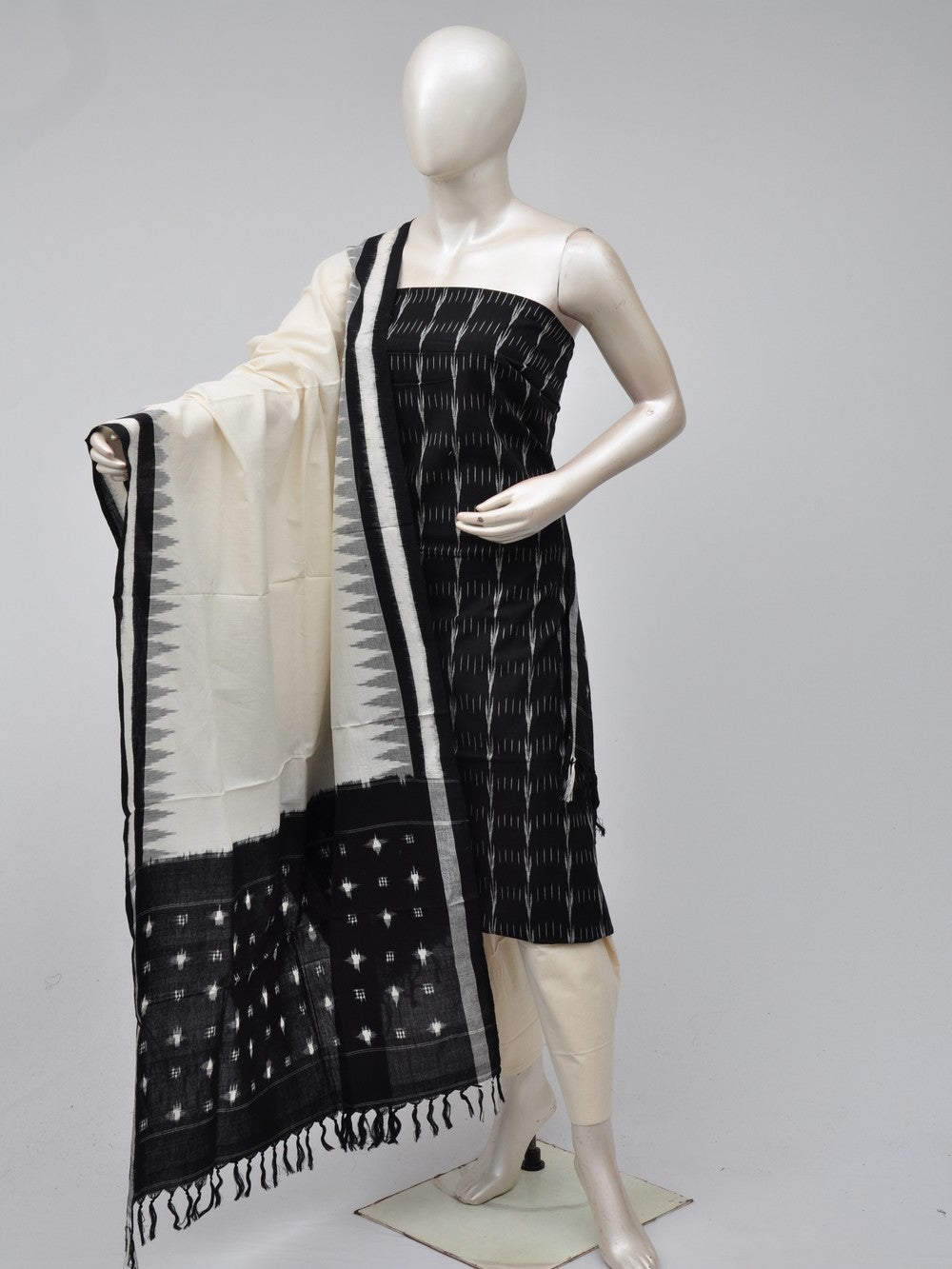 Double Ikkat Dress Material  [D70725301]