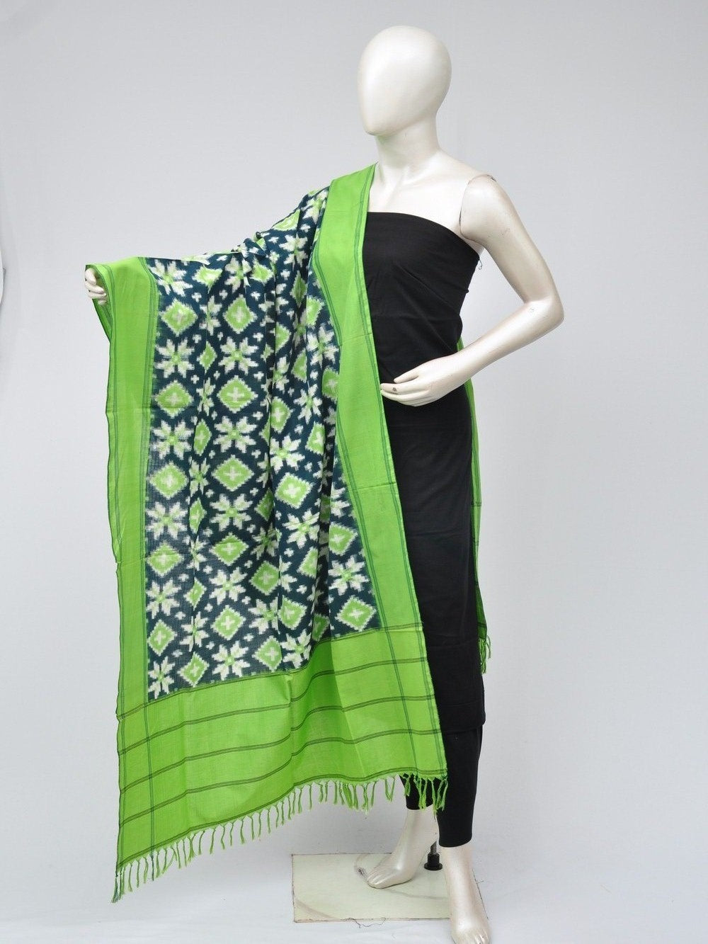 Double Ikkat Dress Material   [D70619074] - DressesForWomen.IN