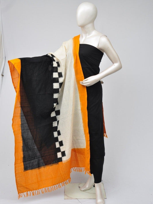 Double Ikkat Dupatta Dress Material   [D70617058]