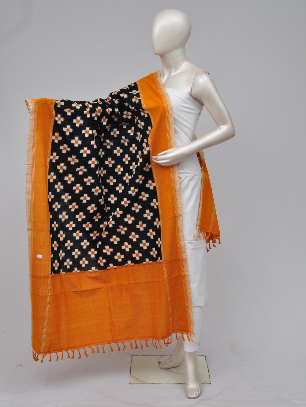 Double Ikkat Dupatta Dress Material [D70705160]